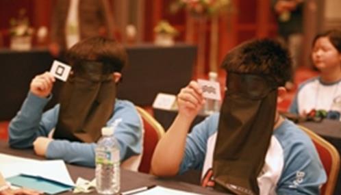 蒙眼识字的原理